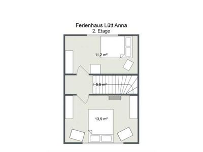 Ferienwohnung für 5 Personen (55 m²) in Quilitz 7/10