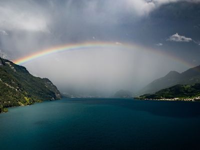 Regenboden Walensee