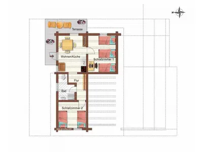 Ferienwohnung für 5 Personen (60 m²) in Quitzdorf am See 8/9