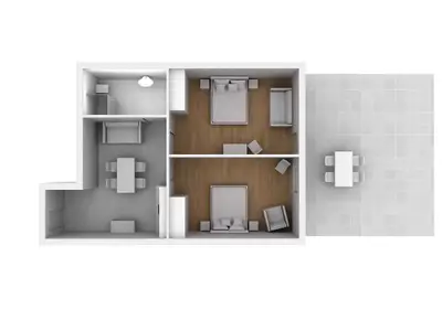 Ferienwohnung für 4 Personen (55 m²) in Rabac 3/10