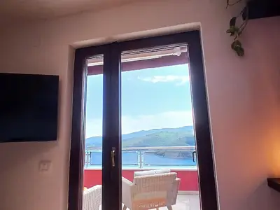 Ausblick aus Schlafzimmer 1