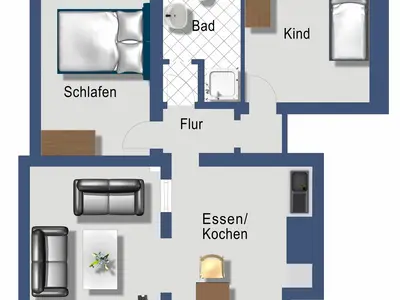 Ferienwohnung für 6 Personen (49 m²) in Rabenkirchen-Faulück 10/10
