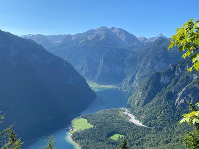 Blick von Archenkanzel auf Königssee