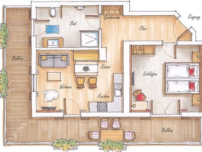 Ferienwohnung für 4 Personen (65 m²) in Ramsau 10/10