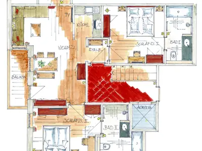 Alpenzauber Grundriss