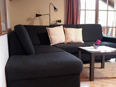 Sitzgarnitur im Wohnzimmer