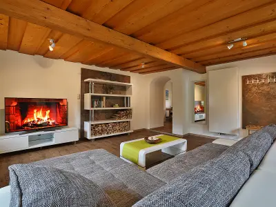 Wohnzimmer Ferienwohnung Berchtesgaden