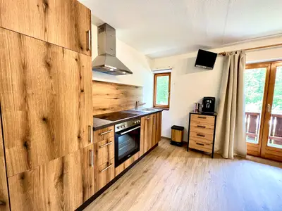 Küche Ferienwohnung Reiter Alm