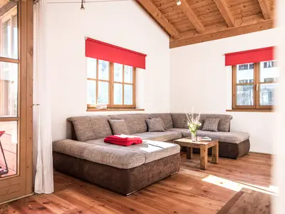 Wohnzimmer mit Couch