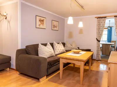 Ferienwohnung Watzmann Wohnbereich