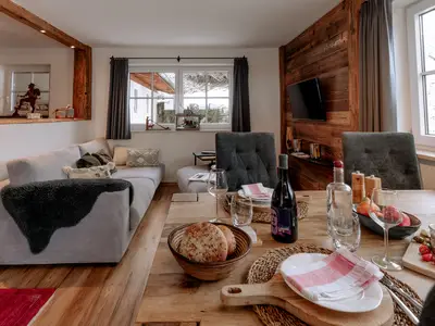 Wohnraum Watzmann Appartement Ramsau