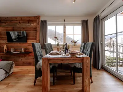 Wohnraum Watzmann Appartement Ramsau