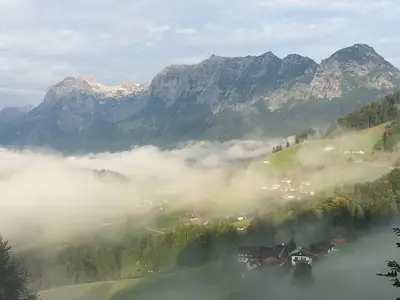 Ramsau mit Blick auf die Reiteralpe