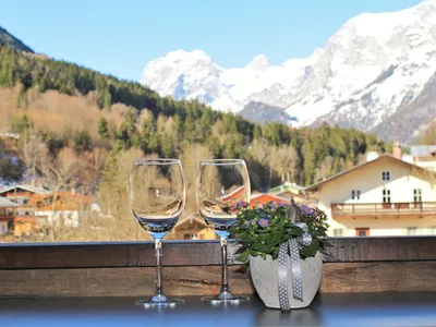 Ausblick auf die Reiteralm Fewo Sieger-Brandner