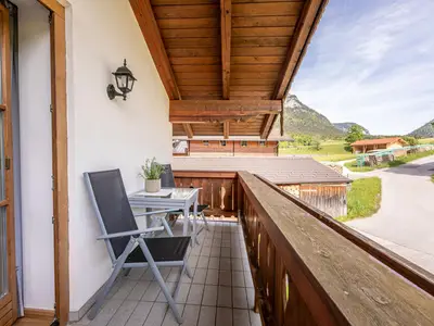 Balkon mit Bergblick Fewo Scheffmannlehen 3