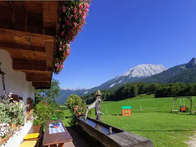 Ausblick vor dem Haus