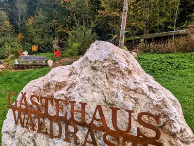Gästehaus Waldrast Einfahrt