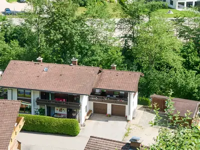 Ferienwohnung Bergheimat Ansicht von oben