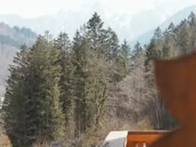 Ausblick vom kleinen Balkon