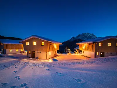 Abendstimmung im Winter