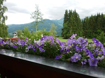 Blick vom Balkon