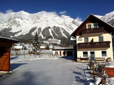 Ausblick Bergmassiv