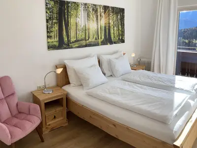Schlafzimmer große Ferienwohnung