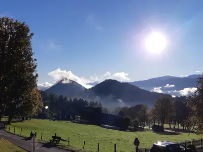 Aus dem Zirbenzimmer Richtung Schladminger Tauern
