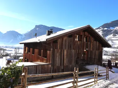 Außenseite Ferienhaus [Winter]