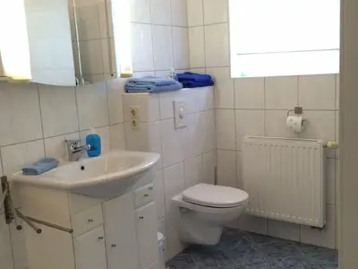 Bad/Dusche. WC