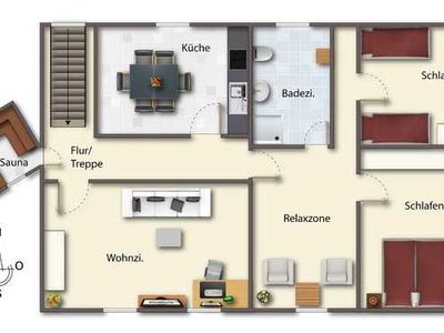 Ferienwohnung für 5 Personen (90 m²) in Rappin 9/10