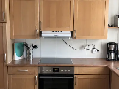 Küche mit neuer Dunstabzug