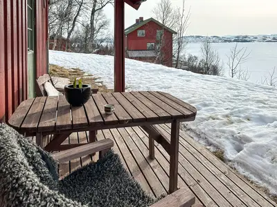 outside