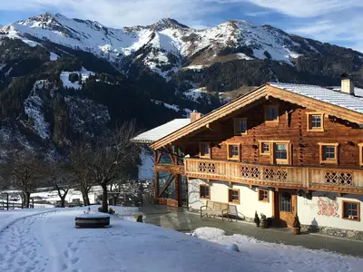 Langrieshof Außenansicht im Winter