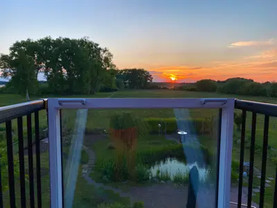 Blick Richtung Wiesen und Müritz