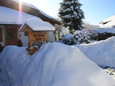 eingeschneit