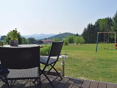 outside