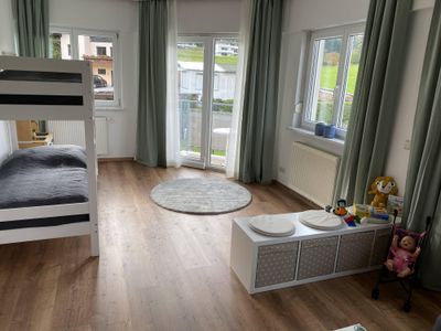 Schlafzimmer mit Stockbett