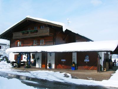 Ankommen im Winter im Gästehaus Schönfeld...