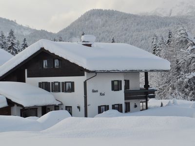 Haus Resi im Winter