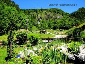 Blick von der Ferienwohnung 1