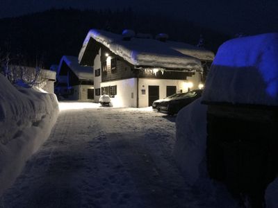 Einfahrt zu den Forsthäusern