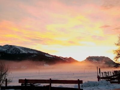 winterliche Abendstimmung