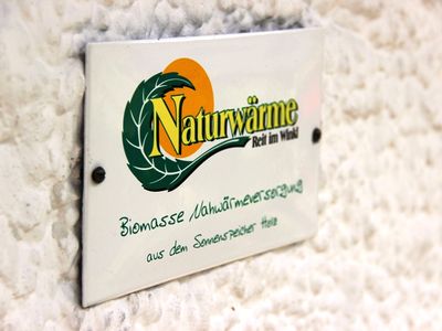 mit Naturwärme beheiztes Haus