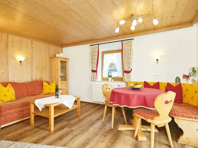 Wohnraum - Ferienwohnung Bergblick