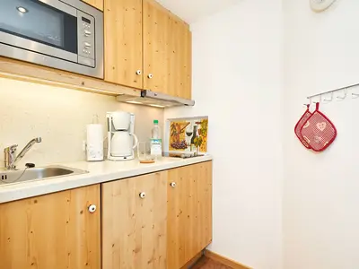 Ausschnitt Küche - Ferienwohnung Bergblick