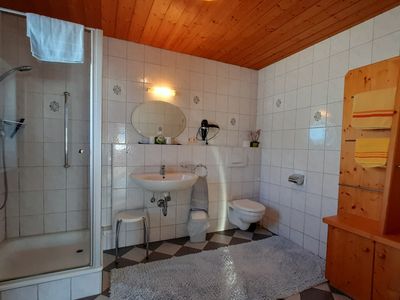 Badezimmer im Haus Anna-Maria