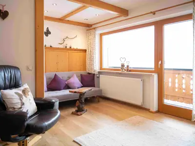 Wohnzimmer im Bergblick