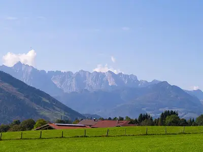 Aussicht vom Appartement Bergblick
