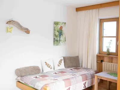 Schlafzimmer im Appartement Apfelbaum